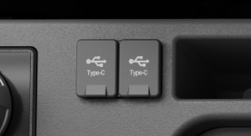 USB Type-C電源×2